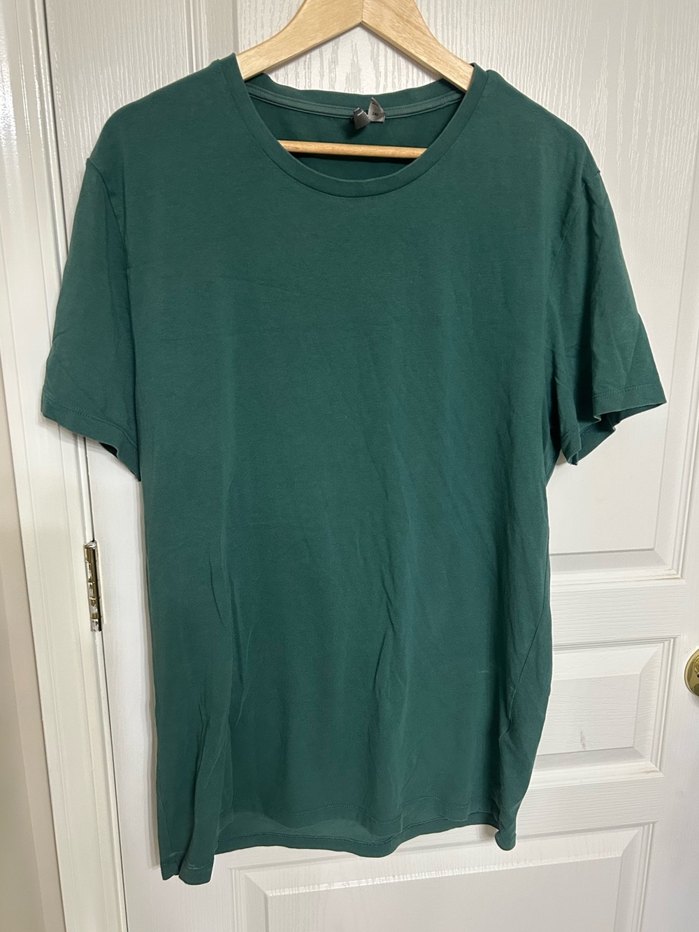 Men's ASOS Crew Neck T-Shirt in Dark Green, Size XXL